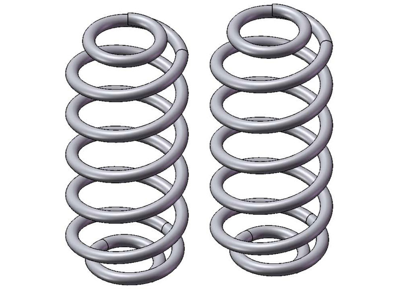 Jeep Wrangler 4.0 Inch Rear Coil Springs 19972006 TJ/LJ Clayton Off