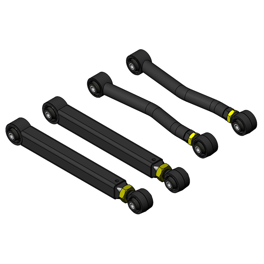 Jeep Wrangler Overland Plus Rear Control Arm Kit 0718 and Up JK/JL